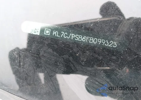 2015 Chevrolet Trax 1Ls z USA, uszkodzony, nr VIN KL7CJPSB6FB099323